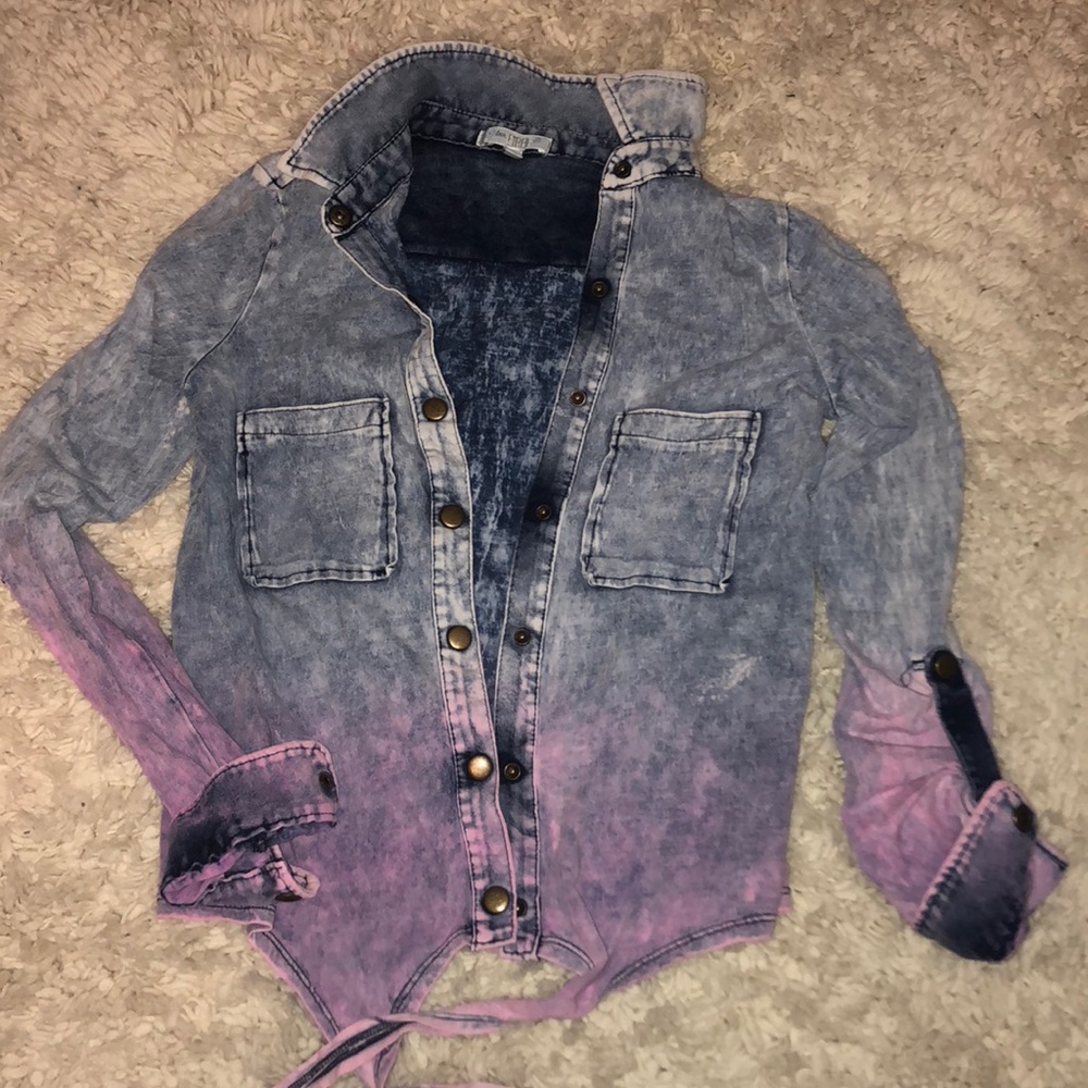 Juniors Ombré jean jacket